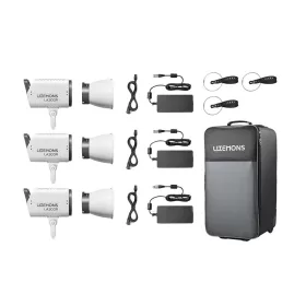   Godox Litemons LA300R RGB Színes LED tripla videólámpa Kit