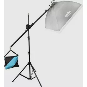   Godox LB03 200/ 200cm C-Stand Fotóállvány -Vaku/ Derítő/ LED Lámpa-Tartó Kamera Stúdió-Boom Állvány
