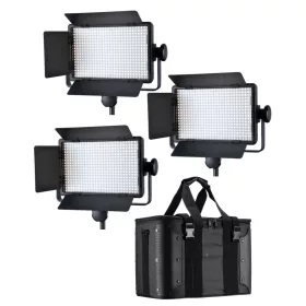 Godox LED500W tripla LED panel szett