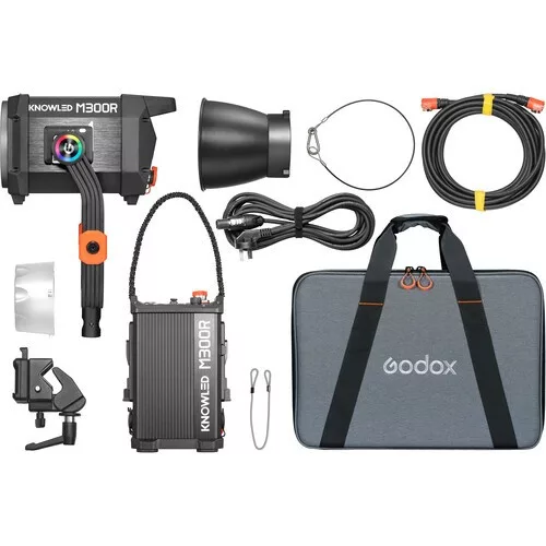 Godox M300R K1 Knowled RGBW LED Lámpa készlet -hordtáska