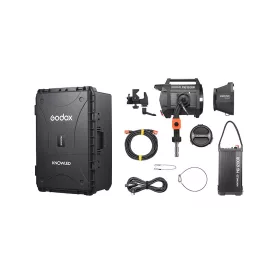   Godox Knowled MG1200R K2 RGB Lámpa készlet -műanyag hordtáska