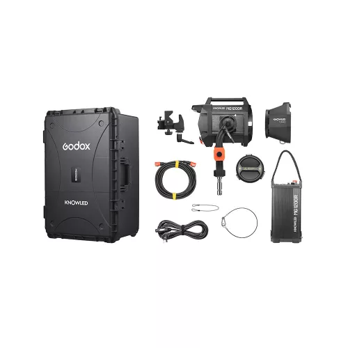 Godox Knowled MG1200R K2 RGB Lámpa készlet -műanyag hordtáska