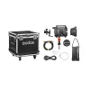 Godox Knowled MG1200R K3 RGB Lámpa készlet -gurulós kemény doboz