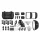 Godox ML-KIT1 ML60 & ML30 tripla LED videólámpa szett