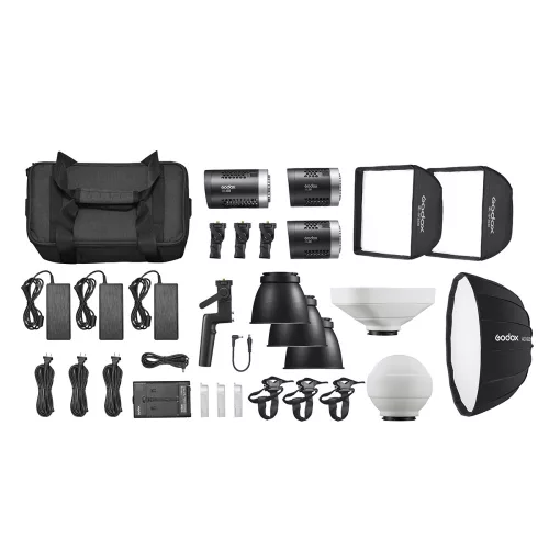 Godox ML-KIT1 ML60 & ML30 tripla LED videólámpa szett