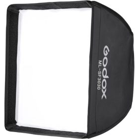   Godox ML-SF3030 Videólámpa/ Vaku Diffúzor Softbox -V860/ V850/ TT600/ TT685/ TT560/ AD200/ ML30/ ML30Bi/ AD300PRO (30*30cm)