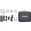 Godox ML100R KIT2 hordozható RGB LED lámpa kit