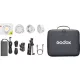 Godox ML100R KIT2 hordozható RGB LED lámpa kit