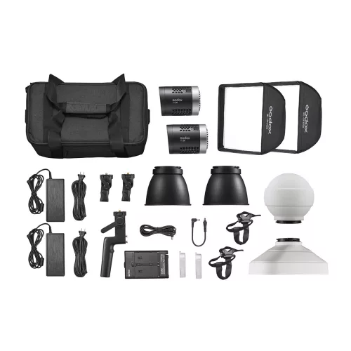 Godox ML30 dupla LED videólámpa szett
