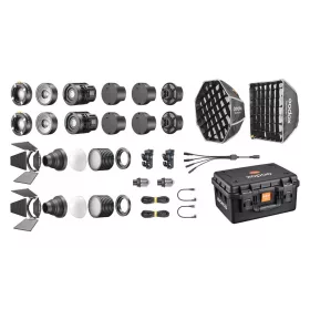 Godox KNOWLED MS60R K2 RGB dupla LED lámpa szett