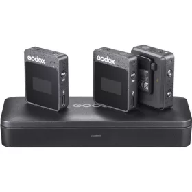   Godox MoveLink II M2 2.4Ghz Mikrofon Rendszer -Vezetéknélküli Mic |2+1