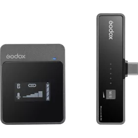   GODOX MOVELINK UC1 2.4GHz USB-C Vezeték nélküli Mikrofon Kit (USB-C / PC-Android csatlakozóval) | 1+1