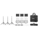 Godox Studio P120D K2 tripla LED panel/videólámpa szett