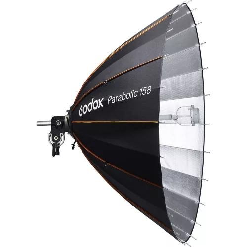 Godox P158 parabolikus fókuszálható reflektor szett