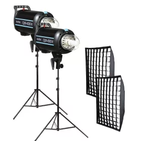 Godox QS400II stúdióvaku szett (High Performance Kit)