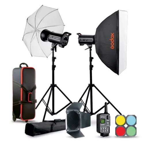 Godox QT400IIM-C dupla stúdióvaku szett