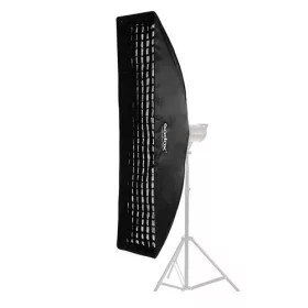 Godox 40x180cm softbox + méhsejtrács (Bowens bajonett)