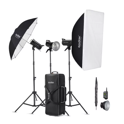 Godox SK400IIV-D tripla stúdióvaku szett