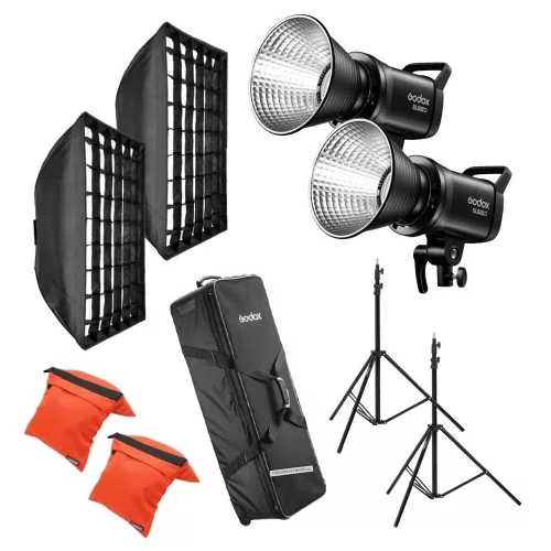 Godox SL60llD dupla videólámpa szett (Pro Kit)