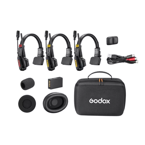Godox Skytalk Air 3S Intercom rendszer 3 személy