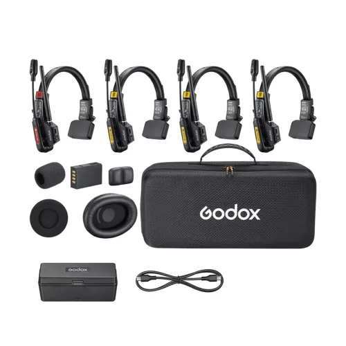 Godox Skytalk Air 4S Intercom rendszer 4 személy