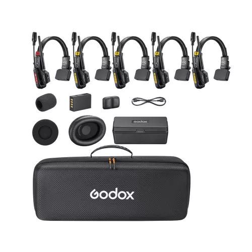 Godox Skytalk Air 5S Intercom rendszer 5 személy
