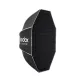 Godox UL-BOX-Octa-90 nyitható nyolcszögletű softbox/octabox 90cm (Bowens bajonett) - Multifunctional Easy Fold Softbox