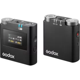   Godox Virso S M1 2.4Ghz Mikrofon Rendszer -Sony Vezetéknélküli Mic |1+1