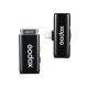 Godox WES1 KIT1 2,4 GHz Vezeték nélküli Apple Lightning mikrofon Kit |1+1