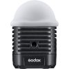 Godox WL4B Vízálló LED Videó Lámpa -4W IPX8 1900LUX 5600K 1500mAh Light