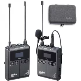   Godox WMicS1 Kit1 UHF Mikrofon Rendszer -Vezetéknélküli Mic |1+1