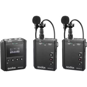   Godox WMicS2-Kit2 UHF Mikrofon Rendszer -Vezetéknélküli Mic |2+1