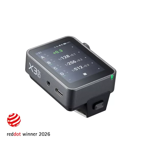 Godox X3Pro C érintőképernyős TTL rádiós vakukioldó (Canon)