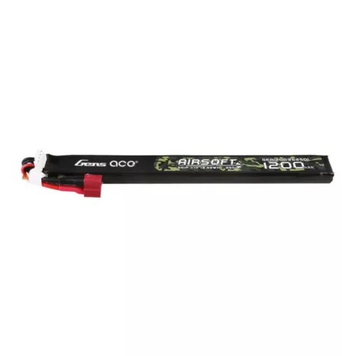 Gens Ace 1200mAh 11.1V Airsoft Lipo Akkumulátor T Csatlakozó (GEA12003S25DL)