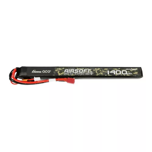 Gens Ace 1400mAh 11.1V Airsoft Lipo Akkumulátor T Csatlakozó (GEA14003S25D)