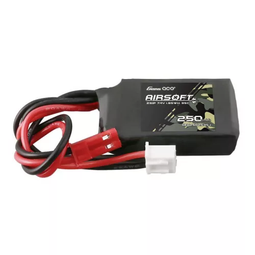 Gens Ace 250mAh 7.4V 35C Airsoft Lipo Akkumulátor JST-SYP Csatlakozó (GEA2502S35J)