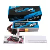 Gens Ace 2500mAh 22.2V 80C 6S Lipo Akkumulátor XT60 Csatlakozó (GEA256S80X6GT)