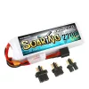 Gens Ace 2700 mAh 11,1 V 30C LiPo Akkumulátor EC3/XT60/T-dugóval (GEA27003S30T3)