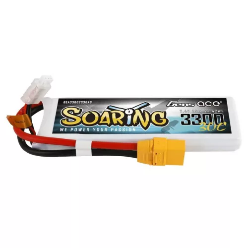 Gens Ace 3300mAh 7.4V 30C LiPo Akkumulátor XT90 Csatlakozó (GEA33002S30X9)