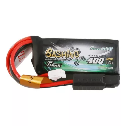 Gens Ace 400mAh 7.4V 2S1P 35C Lipo Akkumulátor JST-PHR Csatlakozó (GEA4002S35JGT)
