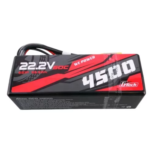 Gens Ace 4500mAh 6S 22.2V 60C RC Autó Lipo Akkumulátor (GEA456S60X9GT)