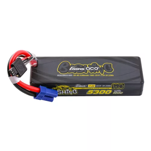 Gens Ace 5300mAh 7.4V 100C Lipo Akkumulátor /EC5 Csatlakozó (GEA53002S10E5)