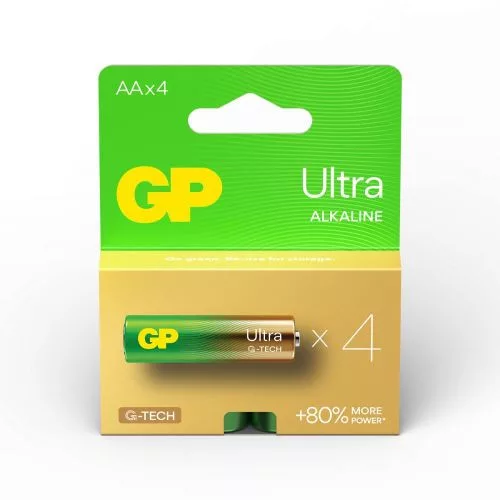 GP elem (AA) Alkaline ULTRA LR6/AA 15AU-U21 (4 elem / blister)