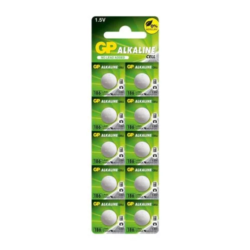 GP elem (LR43) Alkaline gomb