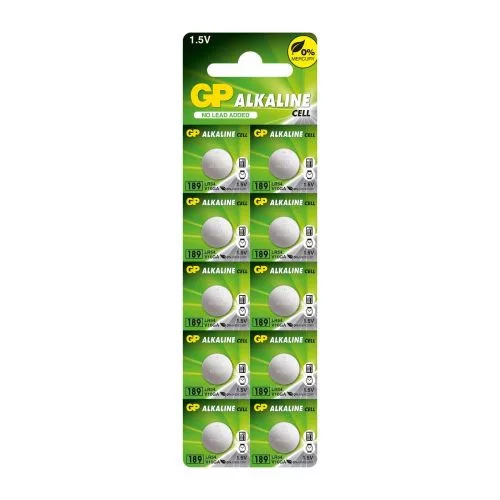 GP elem (LR54) Alkaline gomb