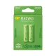 GP elem (AA) újratölthető NIMH R6/AA, 270AAHCE-EB2, (2 elem / blister), 2700mAh