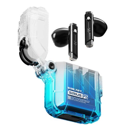 Gravastar Sirius P5 TWS fülhallgató Defense Crystal V2 (kék)