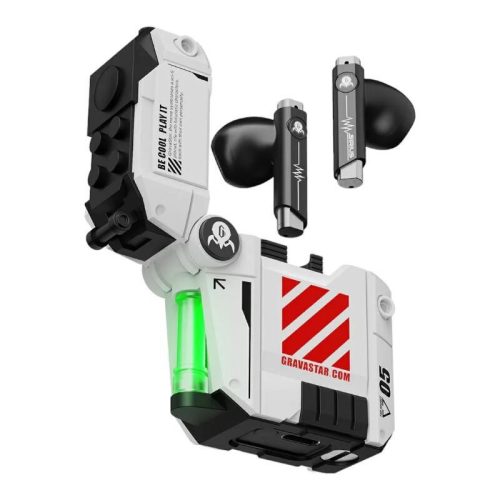 Gravastar Sirius P5 TWS fülhallgató Defense Mecha V2 (fehér)