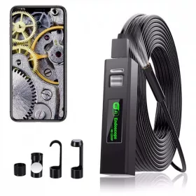   K&F Concept 8mm 1200p Endoszkóp Vezeték-nélküli Kamera (5m)