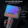 K&F Concept Ipari 1080P 8,5mm Endoszkóp Kamera - 360° - 5m